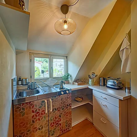 Gemuetliches Studio - Dachwohnung Mit Blick Ueber Das Kinzigtal Gelnhausen Exterior photo